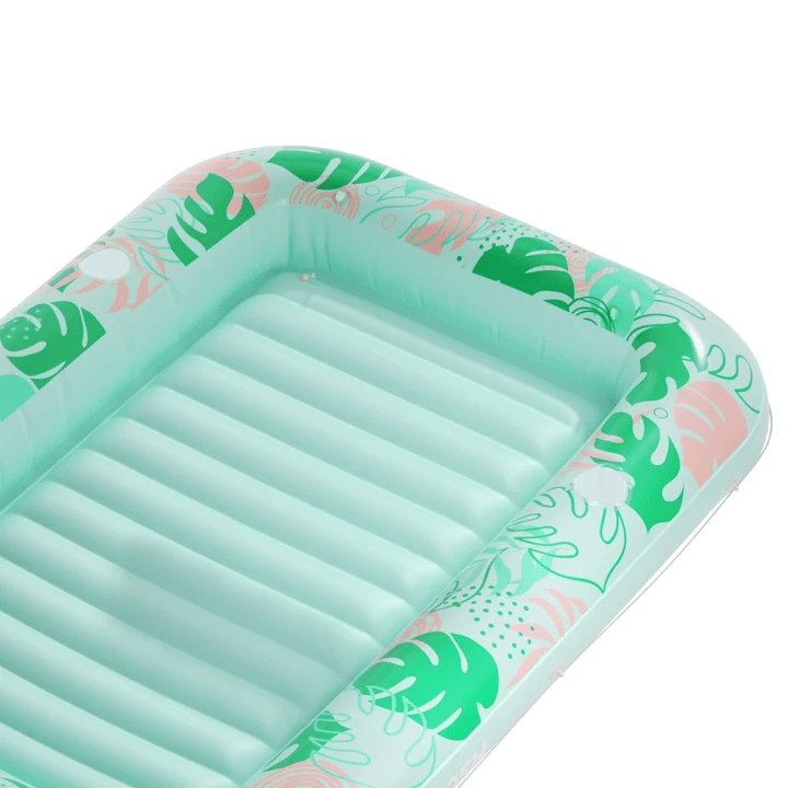 SLOOSH Inflatable Tanning Pool Lounger Float,  Purple-L, 70