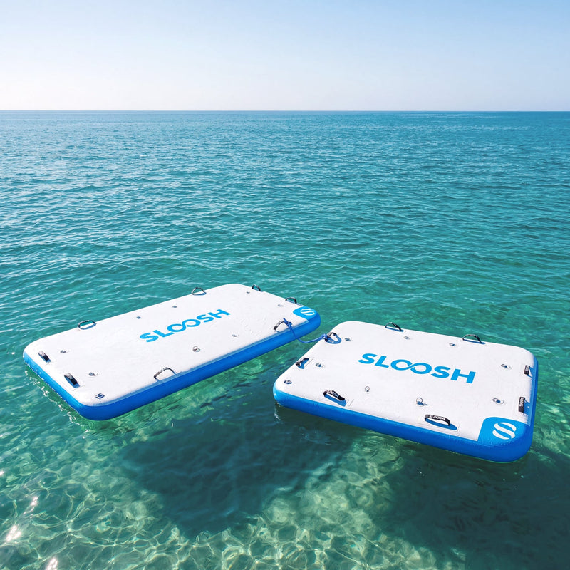 SLOOSH Inflatable Floating Dock, 6Ft x 5Ft