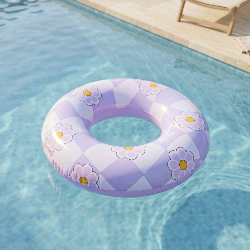 SLOOSH Inflatable Swim Ring, Pink Tie-dye Bliss State